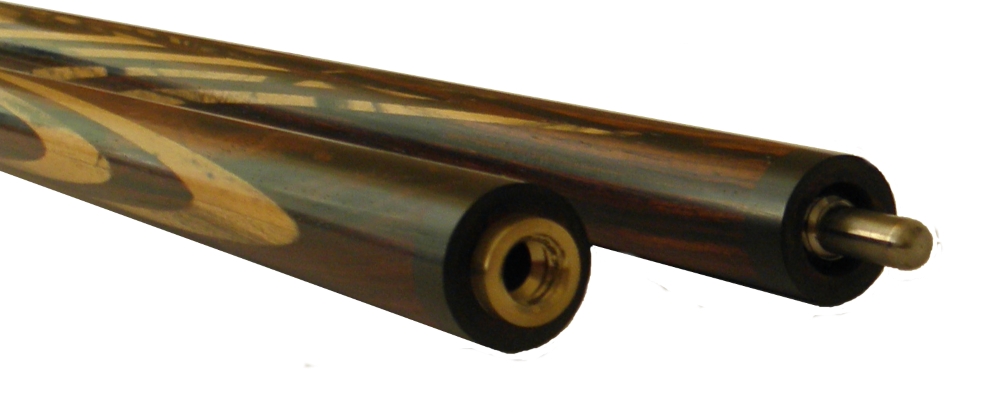 Кий лунный эбен, макассар скрутка